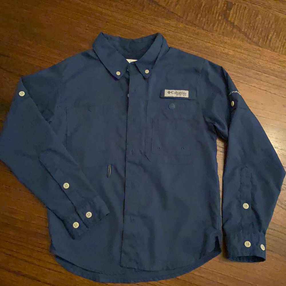 Boys Columbia PFG fishing shirt XS (6/7)
